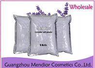 中国 乾燥肌およびアクネの自然で柔らかい紫色色のためのラベンダー蛋白質の粉のマスク 会社